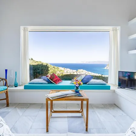 La Paloma - Mediterranean Charm & Sea Views 펜션 스코펠로스 타운
