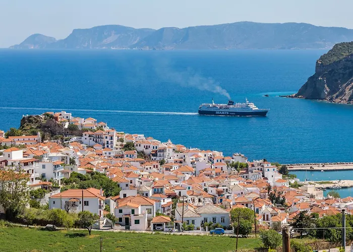 Feriehus La Paloma - Pure Relaxation & Sea View Skopelos